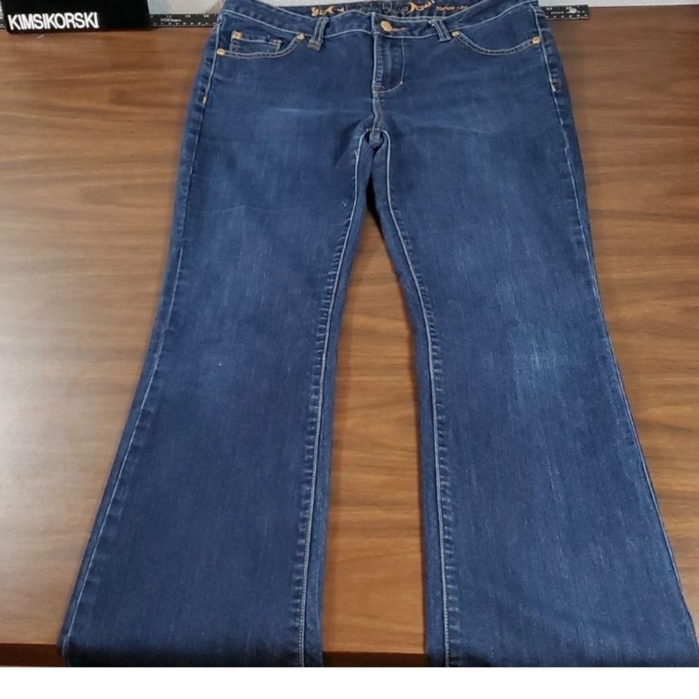 Kersh Blue Marlena Jeans High Waist Rise Bootcut Size 30